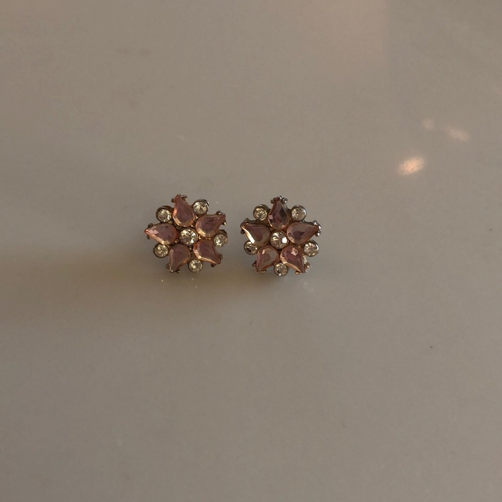 Flower earrings